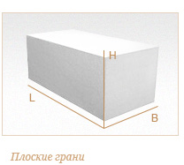 Газобетонный блок ГРАС D600, B3.5, 600x200x200 мм