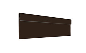 Финишная планка AQUASYSTEM PURAL коричневый (RR32), 2,0 м