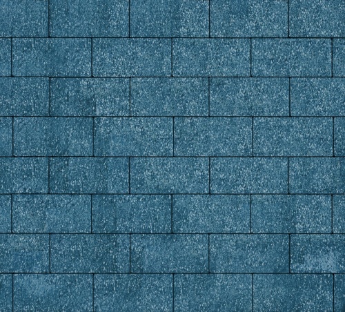 Плитка тротуарная ArtStein Прямоугольник синий, Старение ,1.П8 100*200*80мм