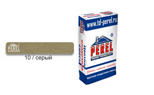 Цветной кладочный раствор PEREL SL 5010 серый зимний, 50 кг